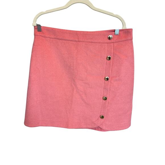 LOFT Dresses & Skirts - LOFT | (NWT) Coral Pink A Line Wool Blend Skirt | 12